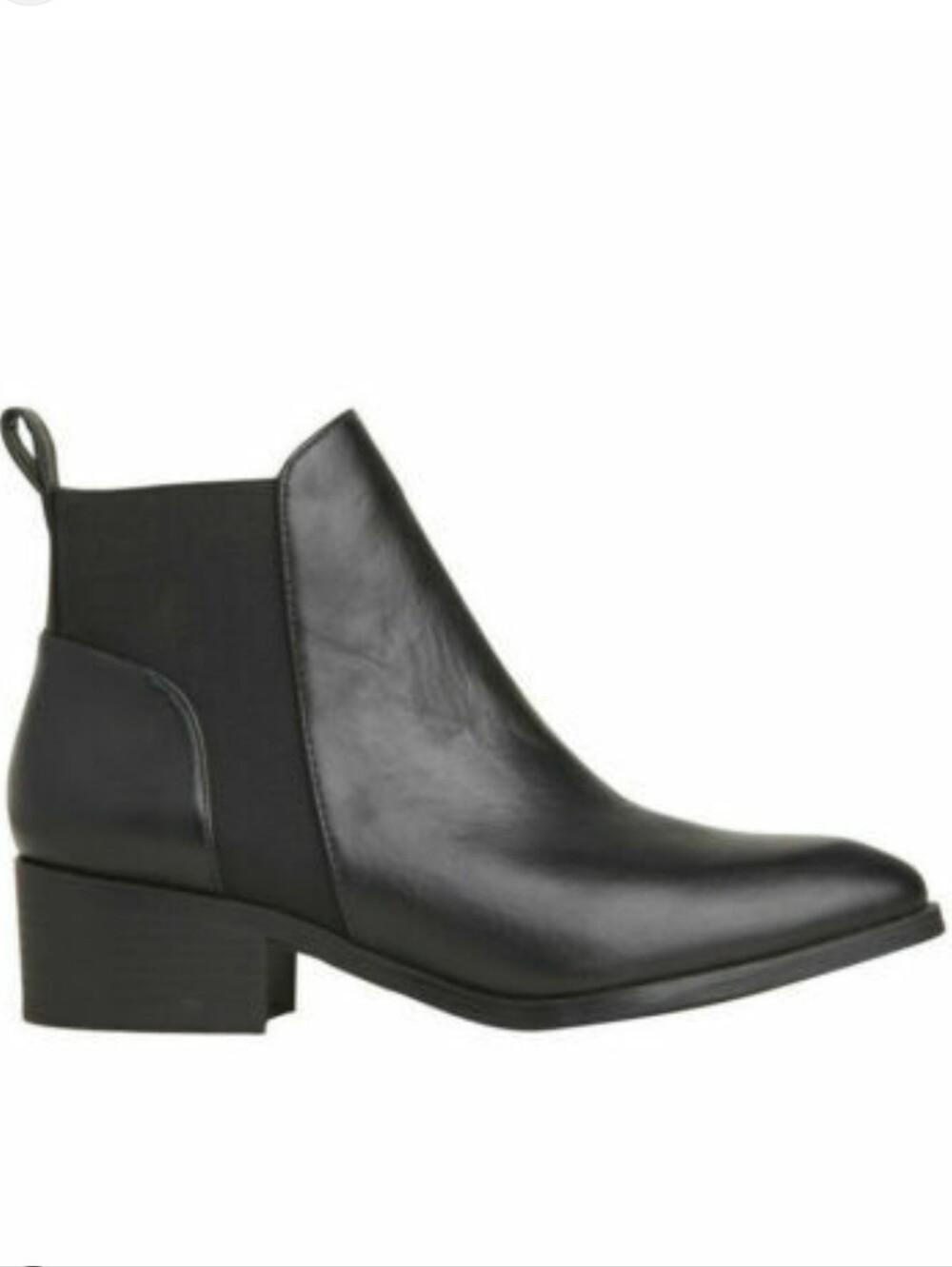 CROWN VINTAGE Afessa Chelsea Pointed Ankle Booties